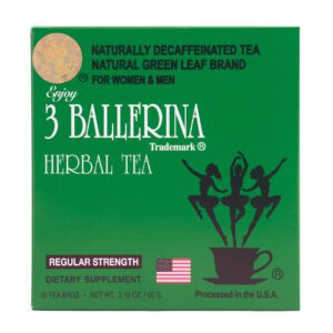1 Pack- 3 Ballerina Regular Strength (30 Tea Bags)