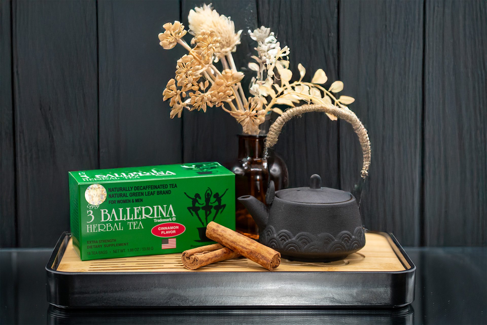 1 Pack-Cinnamon Flavor (18 Tea Bags)