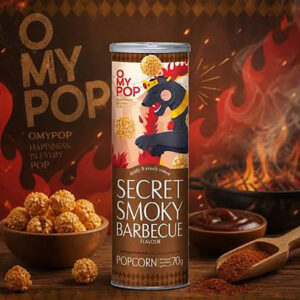 OMYPOP POPCORN - SMOKY BARBECUE